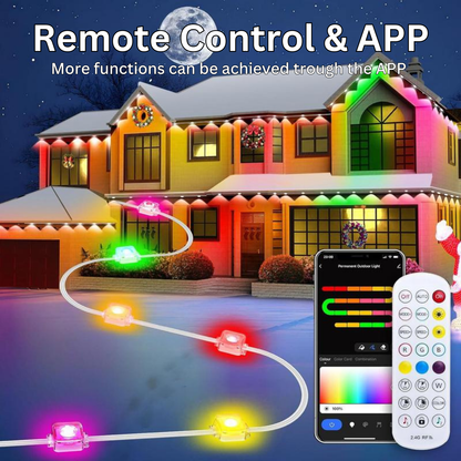 FairyGlimmer - Smart Rainbow RGB LED Permanent Outdoor Light